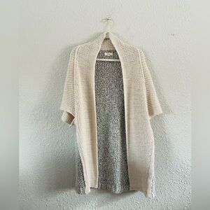 Elan Oatmeal Sweater Cardigan